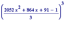 ((2052*x^2+864*x+91-1)/3)^3